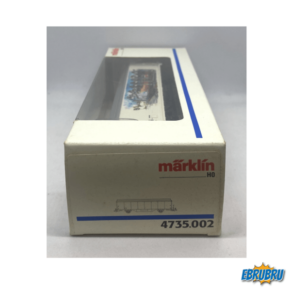 Wagon marchandises CFL Logo SNCF Luxembourg MARKLIN 4735.002