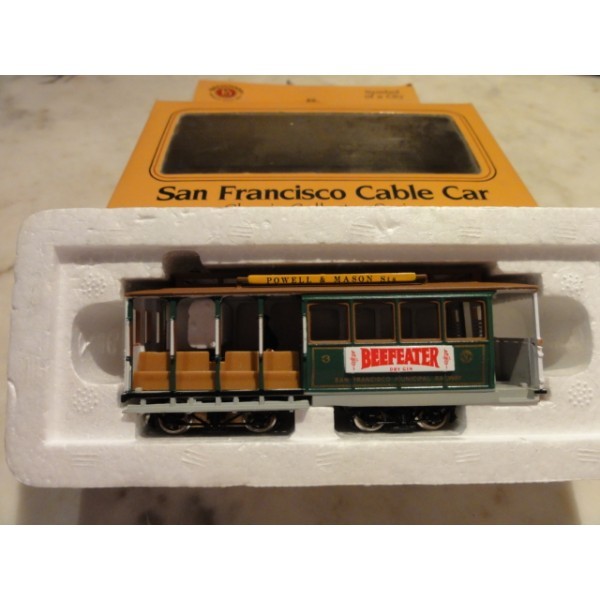 SAN FRANCISCO CABLE CAR BACHMANN POWEL & MASON