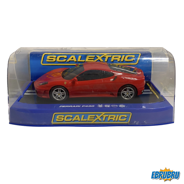 FERRARI F430 RED SCALEXTRIC REF C2822