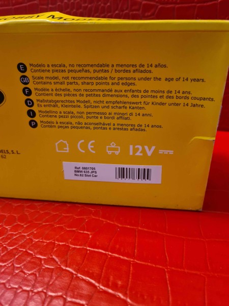 BMW 635 JPS SPIRIT REF 0801705