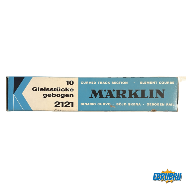 10 rails courbes r360 MARKLIN 2121