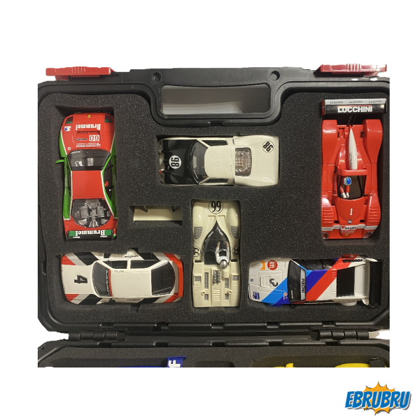 Mallette Collection voitures de légende SCALEXTRIC