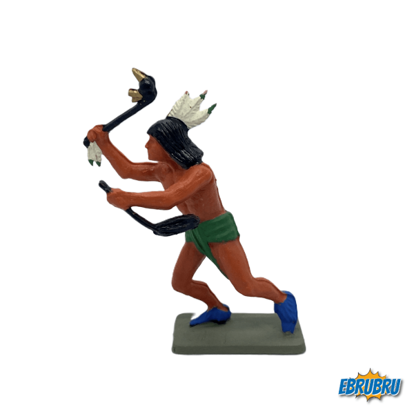 Indiens Série luxe - Tomahawk Queue de bison - Catalogue 69 - STARLUX 5154