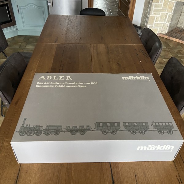 RAIN DE PASSAGERS ADLER 1835 EP. I DE MARKLIN 5750 ÉCHELLE 1.