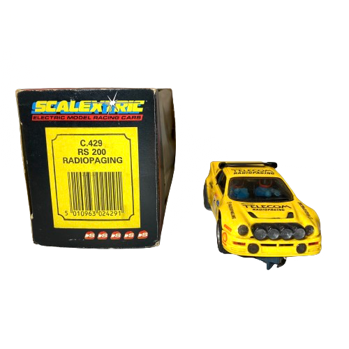 Ford RS 200 Radiopaging SCALEXTRIC C429