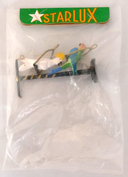 PERROQUET ET CACATOES SUR PERCHOIR STARLUX REF 1706