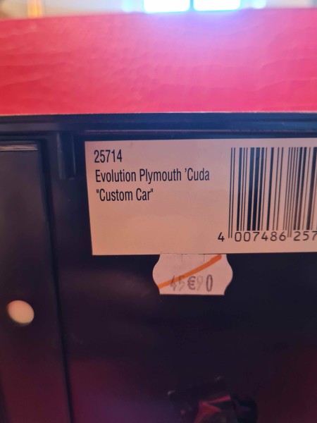 EVOLUTION PLYMOUTH CUBA CUSTOM CAR CARRERA REF 25714 