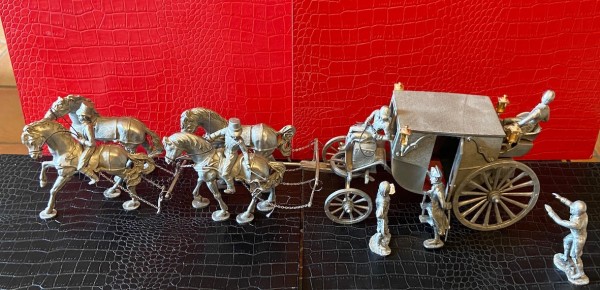 La berline Impériale Napoléon  Etains du Prince Empire rare 