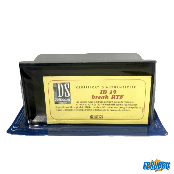 ID 19 break RTF 1963 - NOREV - Edition Atlas