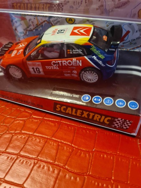 CITREON XSARA WRC MONTECARLO SCALEXTRIC REF 6122
