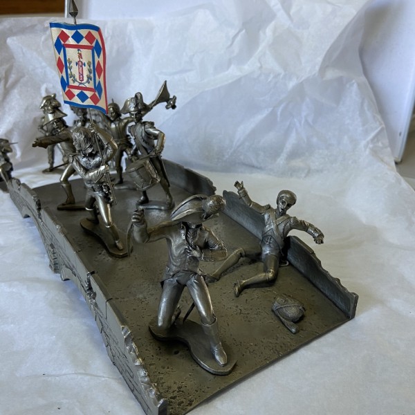 Scène Pont d'Arcole les étains du prince Empire