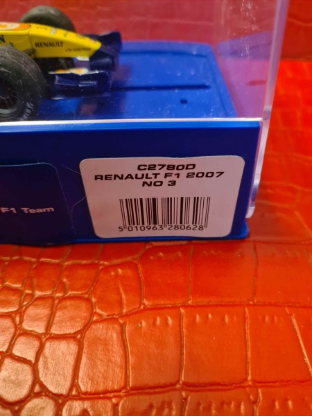 RENAULT F1 2007 NO 3 SCALEXTRIC REF C27800