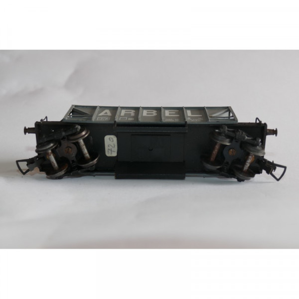 WAGON  HOUILLIER ARBELMH  A BOGIES MARQUE VB REF 46 SNCF