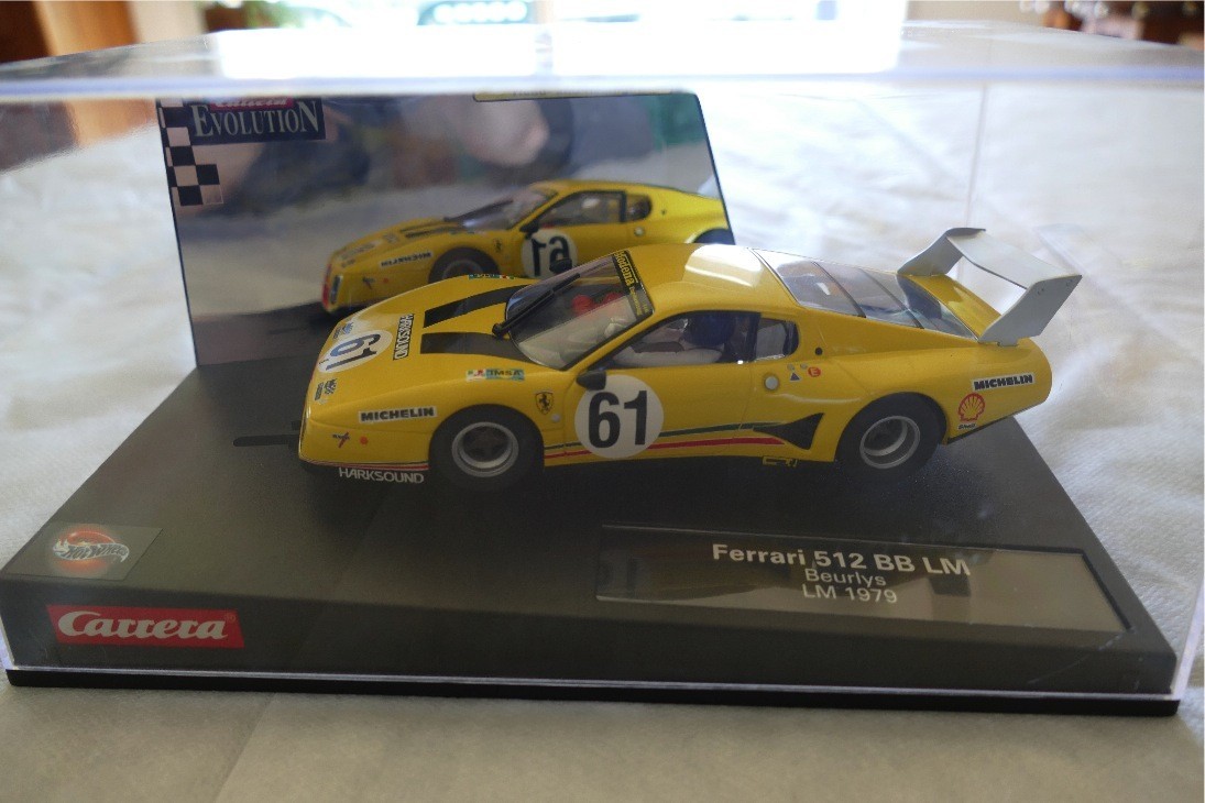 Carrera  REF 25728 EVOLUTION FERRARI 512 BB LM BEURLYS LM 1979