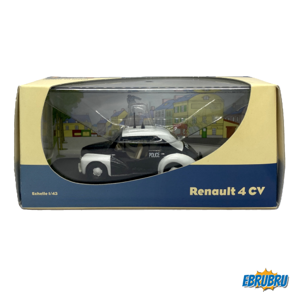 Renault 4CV Police - Série Les petits utilitaires français - ELIGOR Editions Atlas