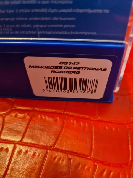 MERCEDES GP PETRONAS ROSBERG SCALEXTRIC REF C3147