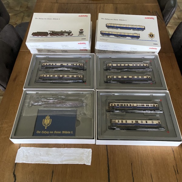 Märklin H0 2881  Train de la cour de l'empereur Guillaume II