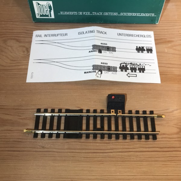 Rail interrupteur à une coupure JOUEF 4850