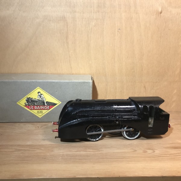 Locomotive noire Le Rapide Louis Roussy LR