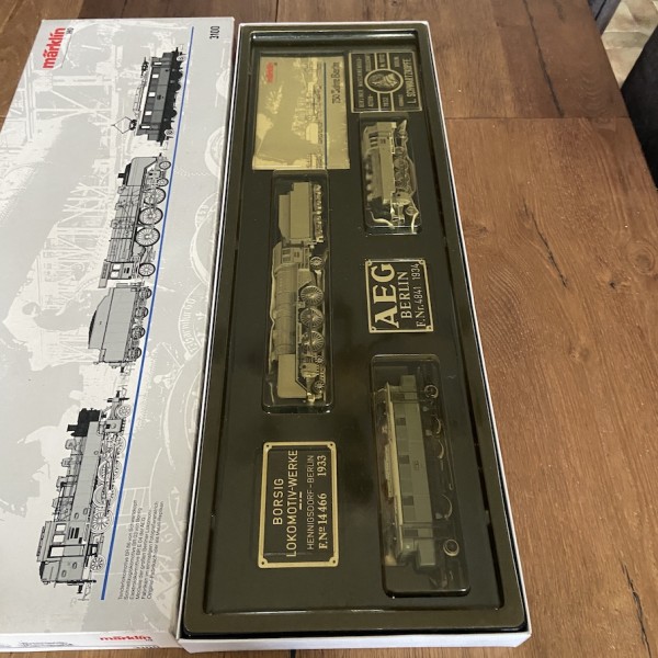 Märklin 3100 - Ho  3 locomotives 750 J. Berlin DRG peinture photo