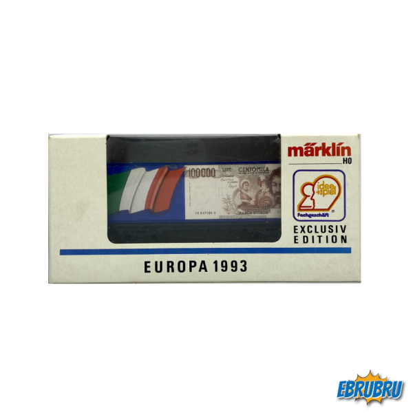 Wagon porte-conteneurs Europe 1993 - Italie - MARKLIN 84565