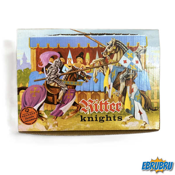 Boîte pour figurine Chevalier ELASTOLIN