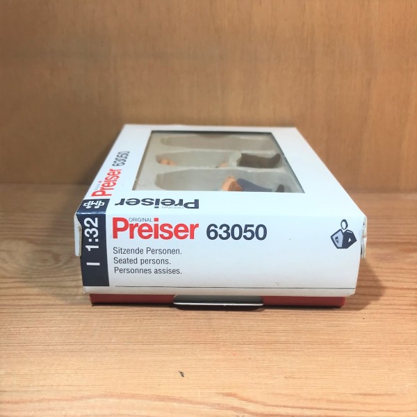 Personnages assis PREISER 63050