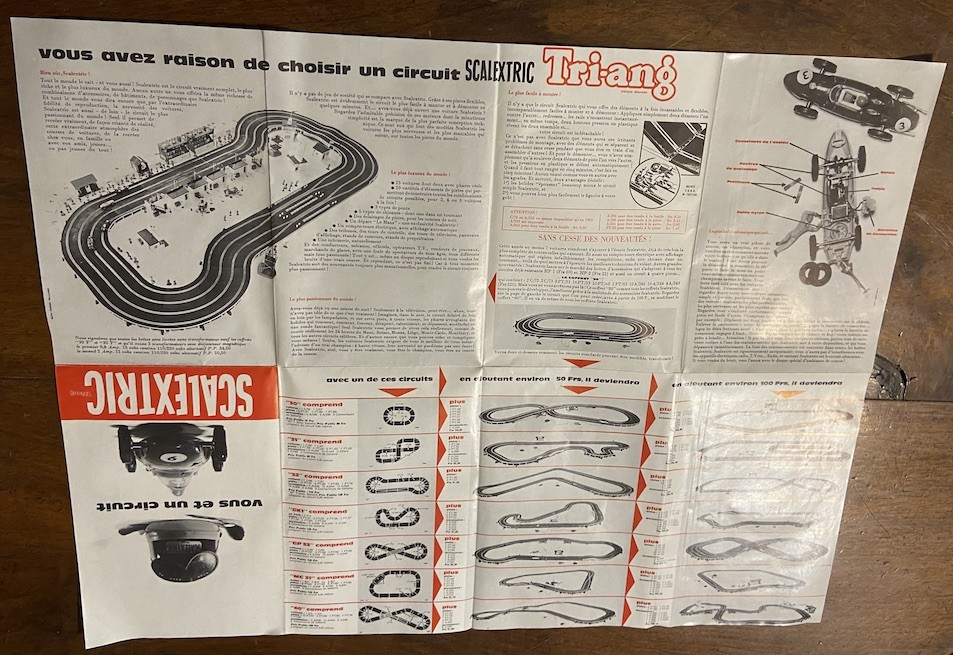 Dépliant des années 60