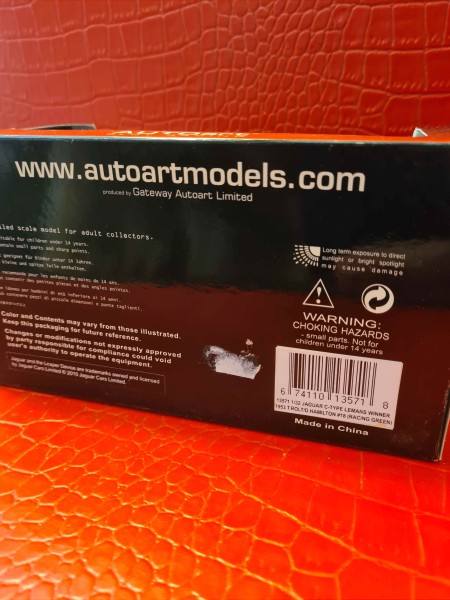 JAGUAR C TYPE LEMANS WINNER AUTOART REF 13571