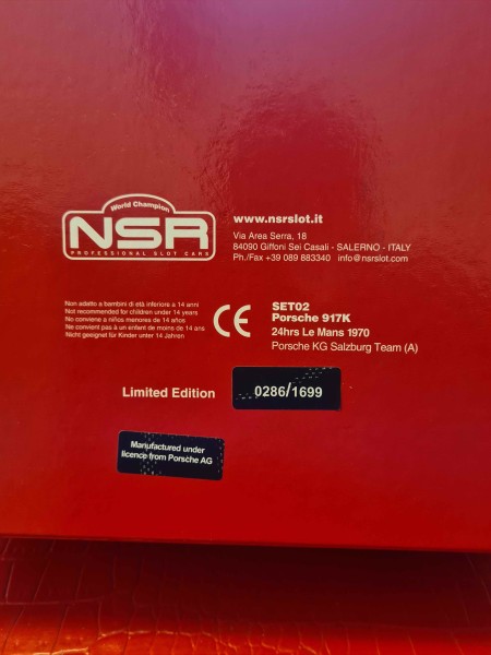 PORSHE 917K 24H LE MANS 1970 NSR REF SET02