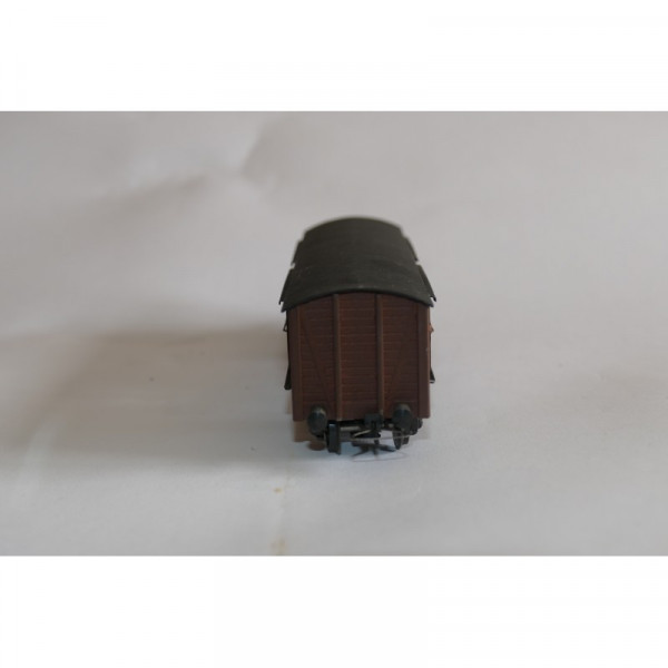 WAGON  COUVERT TP  A BOGIES MARQUE VB REF 650 PLM