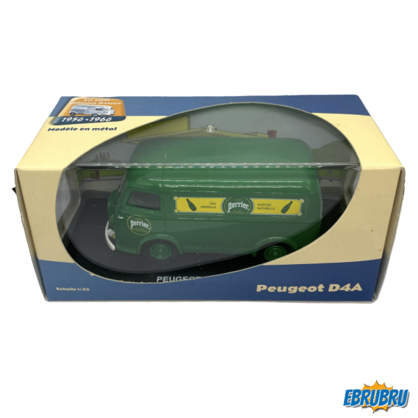 Peugeot D4A Perrier - Série Les petits utilitaires français - ELIGOR Editions Atlas
