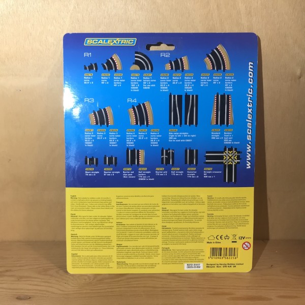 Radius 2 curve inner borders 45° SCALEXTRIC C8225
