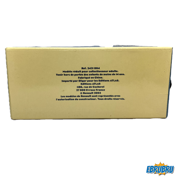 Renault 4CV Police - Série Les petits utilitaires français - ELIGOR Editions Atlas