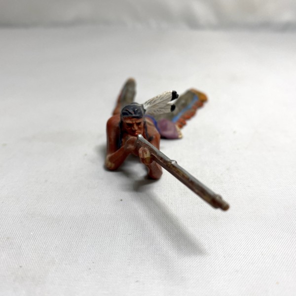 INDIEN  ALLONGE TIRANT AU FUSIL  ELASTOLIN OUGEN RÉF 6842