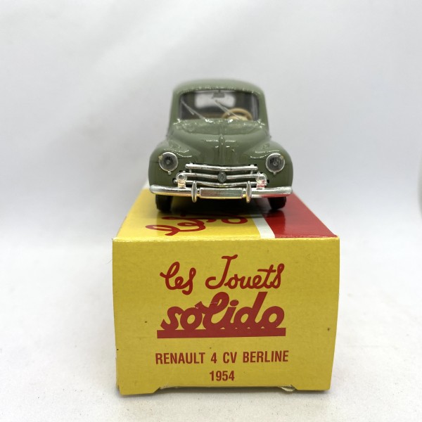 RENAULT 4 CV BERLINE 1954  SOLIDO
