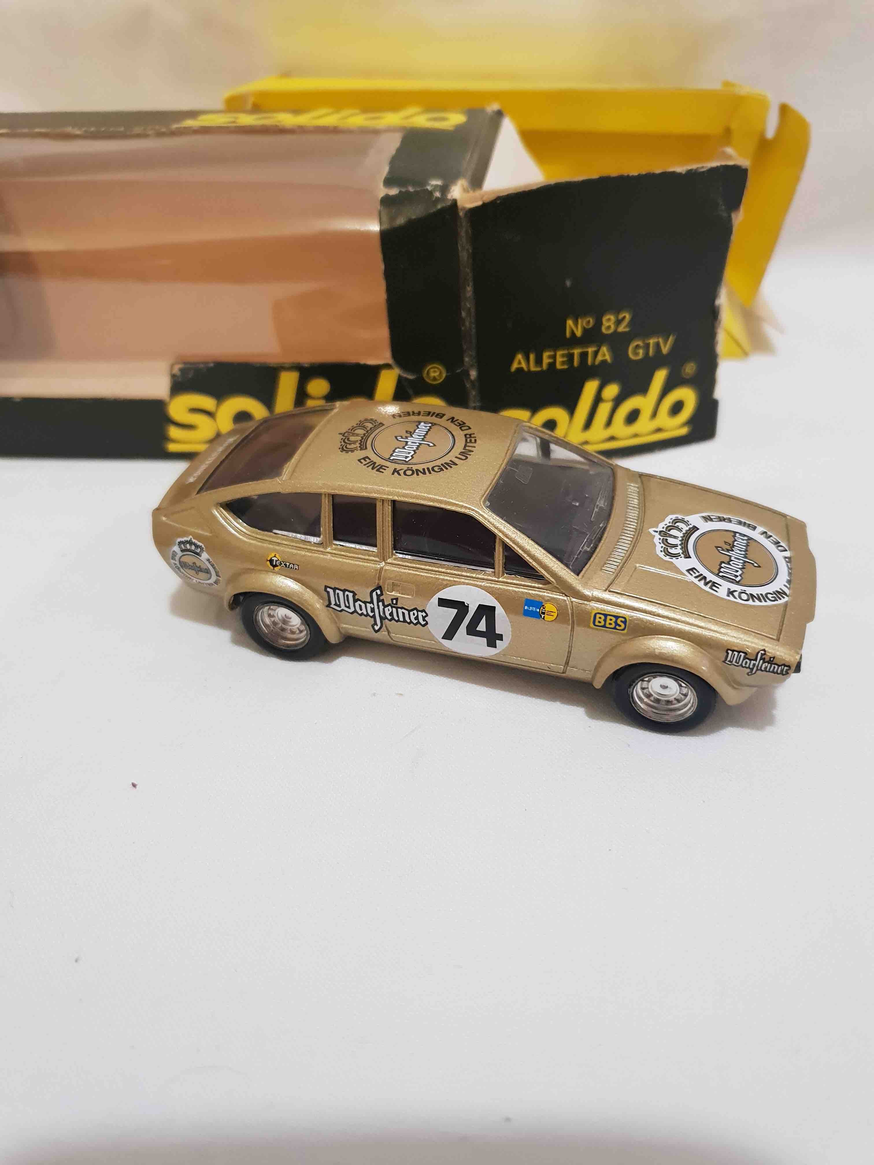 RARE SOLIDO ALFETTA GTV  REF 82
