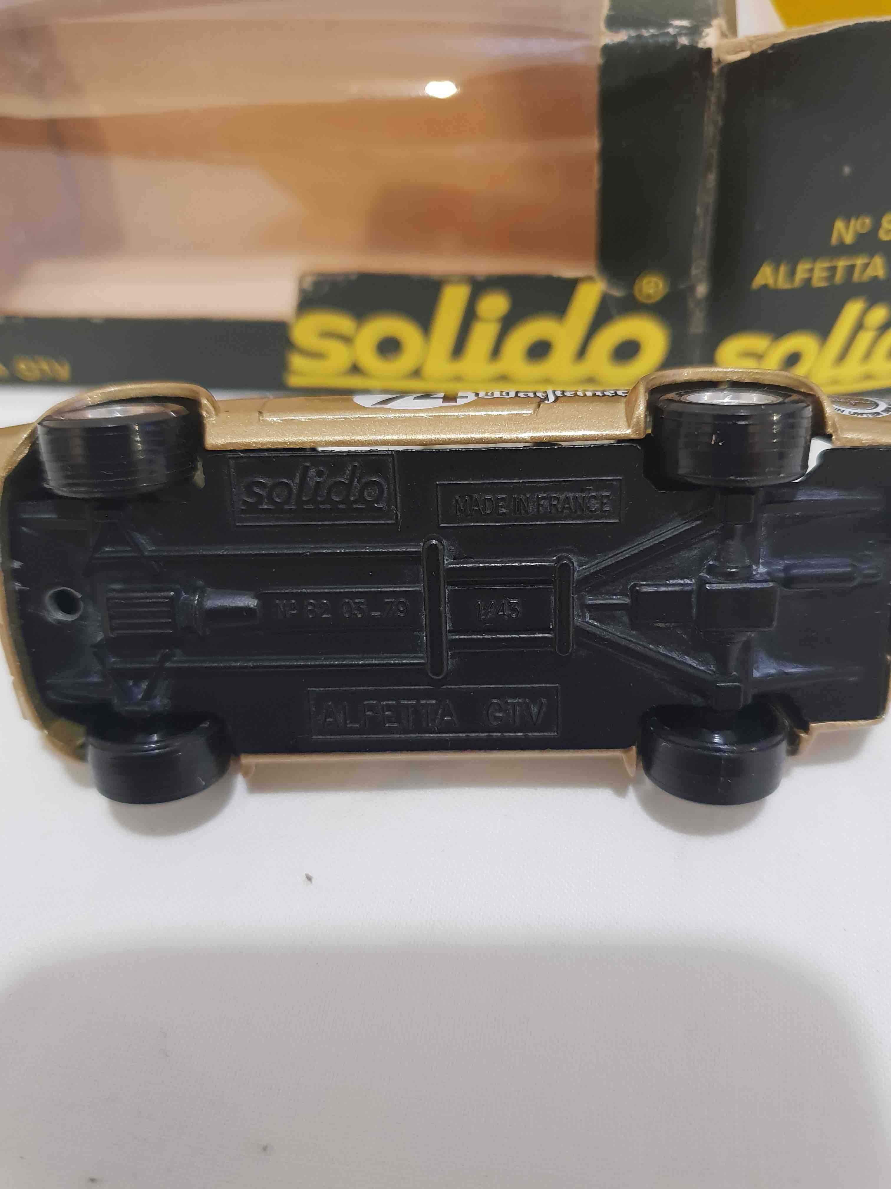 RARE SOLIDO ALFETTA GTV  REF 82