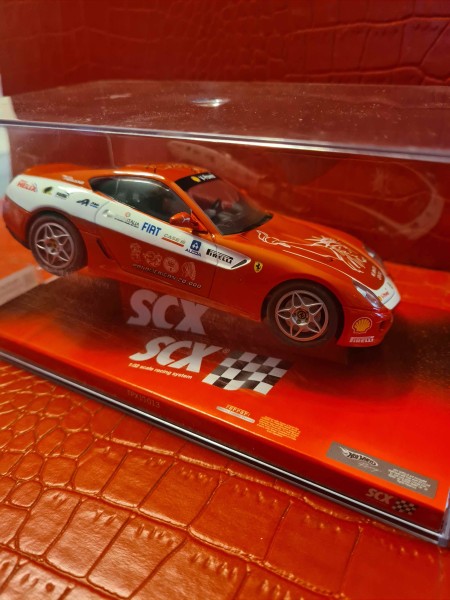 FERRARI 599 GTB FIORANO SCALEXTRIC SCX REF 63820 