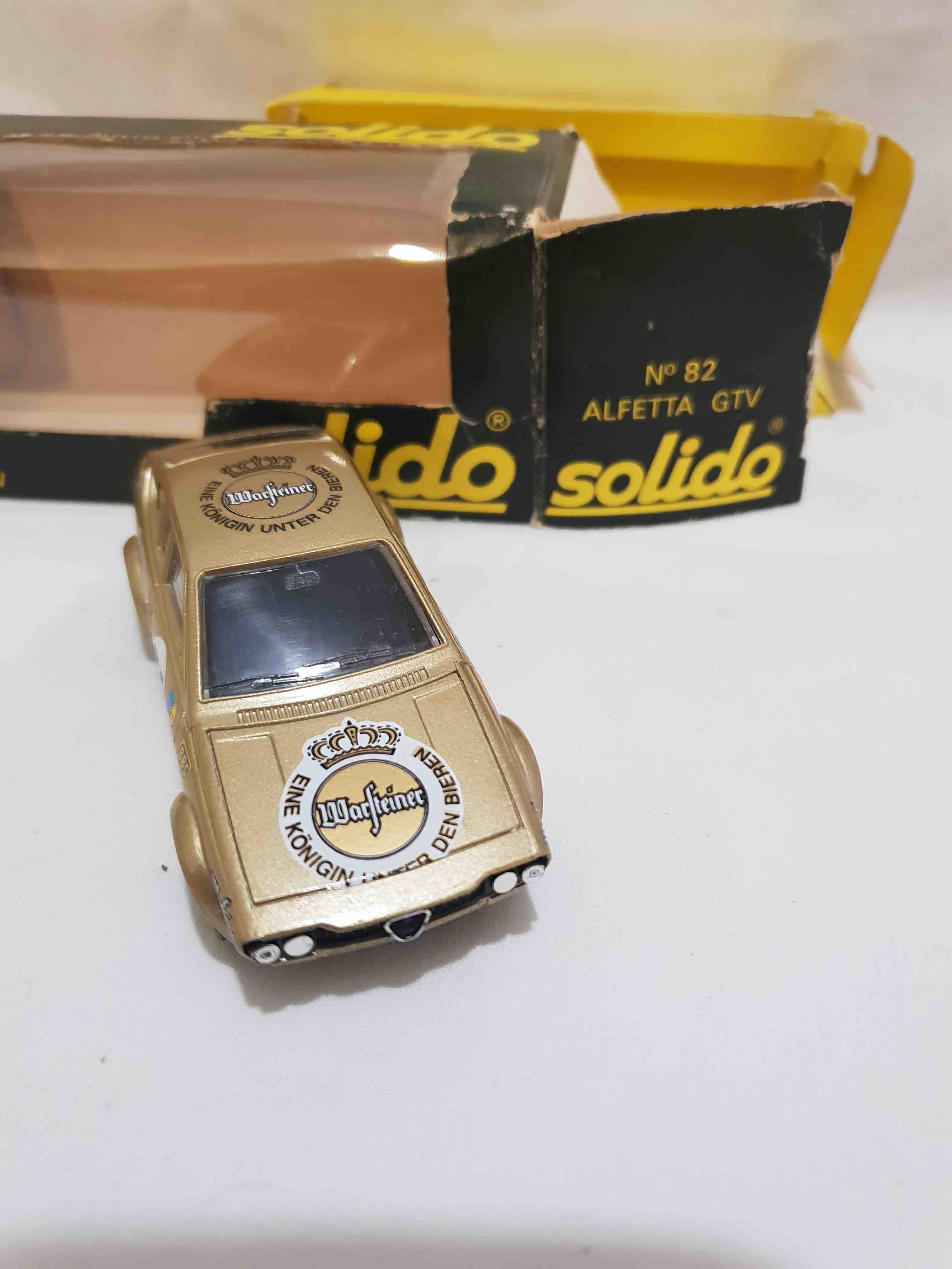 RARE SOLIDO ALFETTA GTV  REF 82