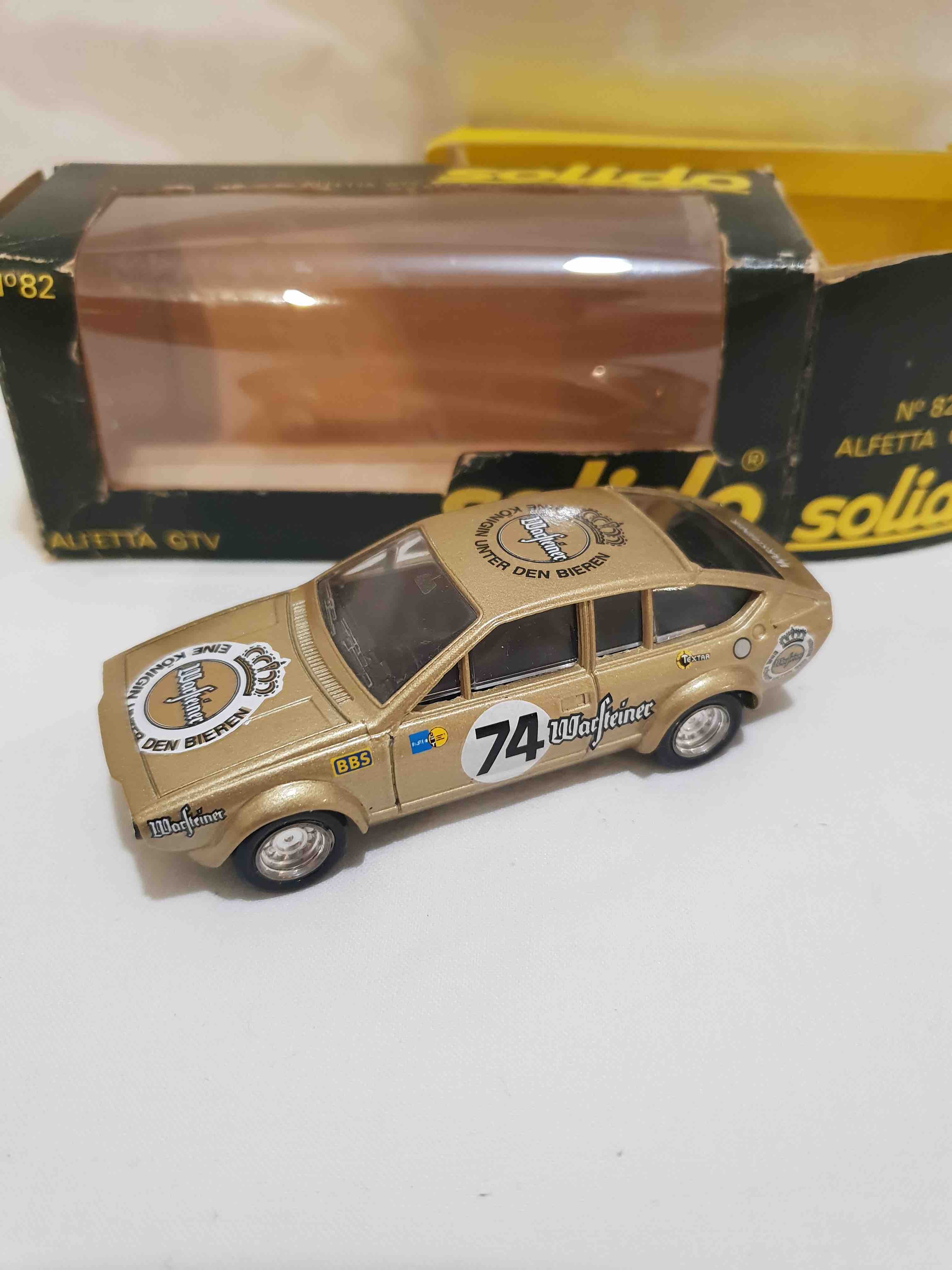 RARE SOLIDO ALFETTA GTV  REF 82