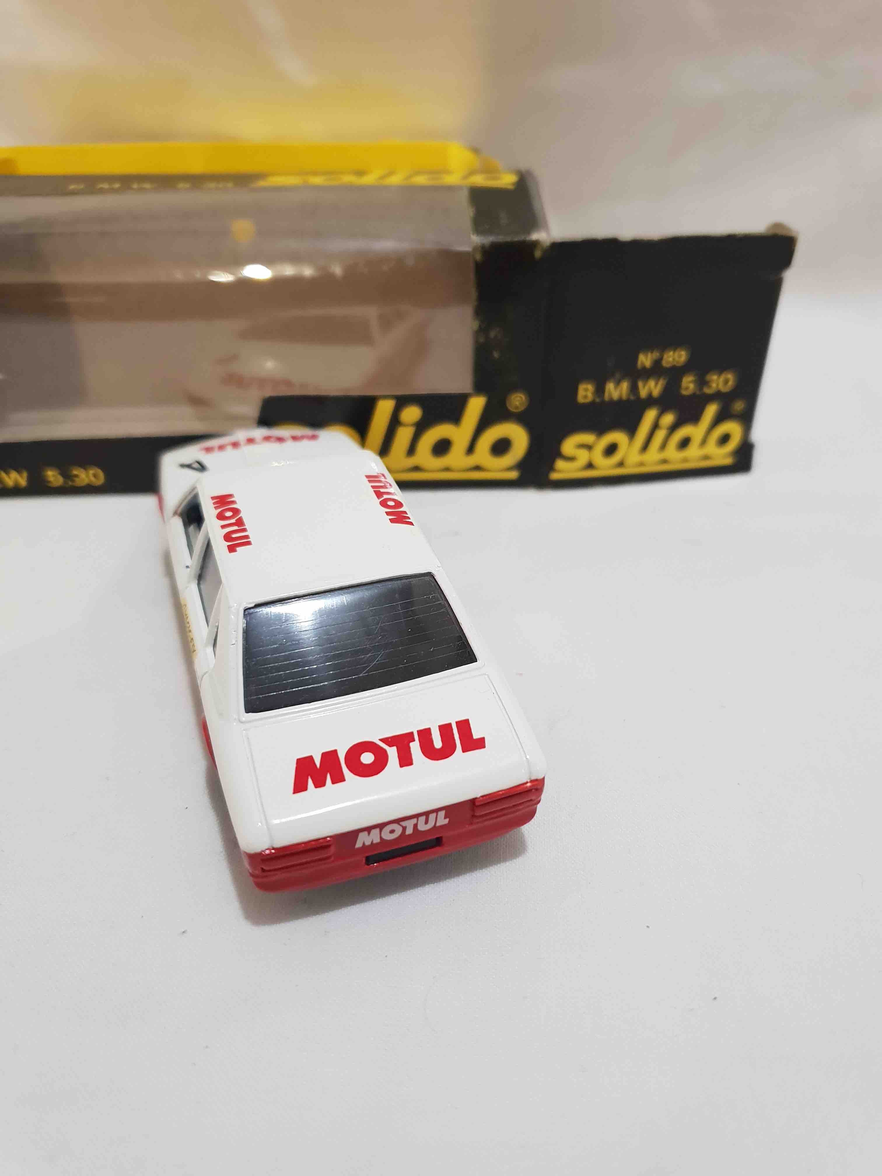 RARE SOLIDO BMW 530 REF 89 MOTUL