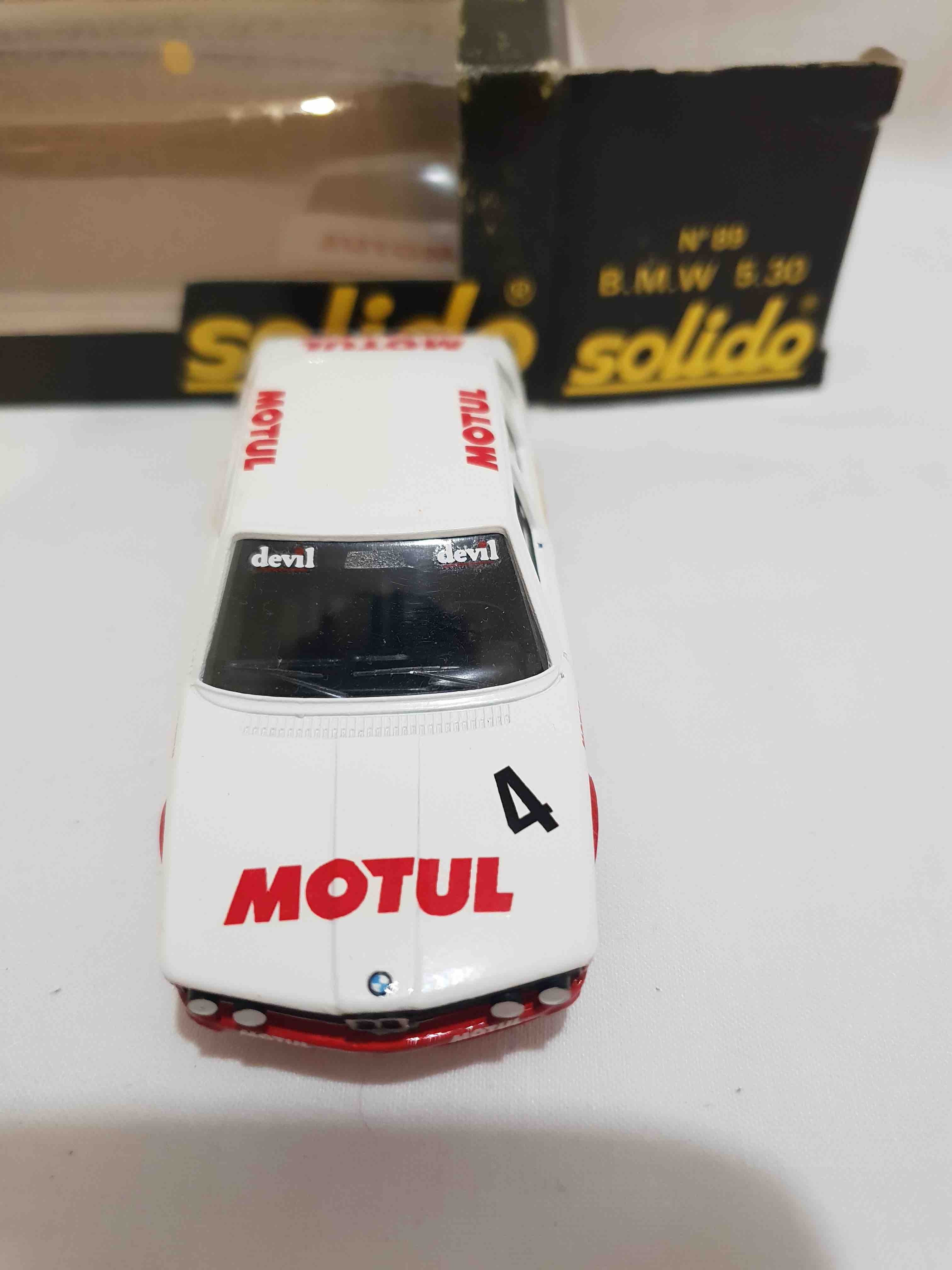 RARE SOLIDO BMW 530 REF 89 MOTUL