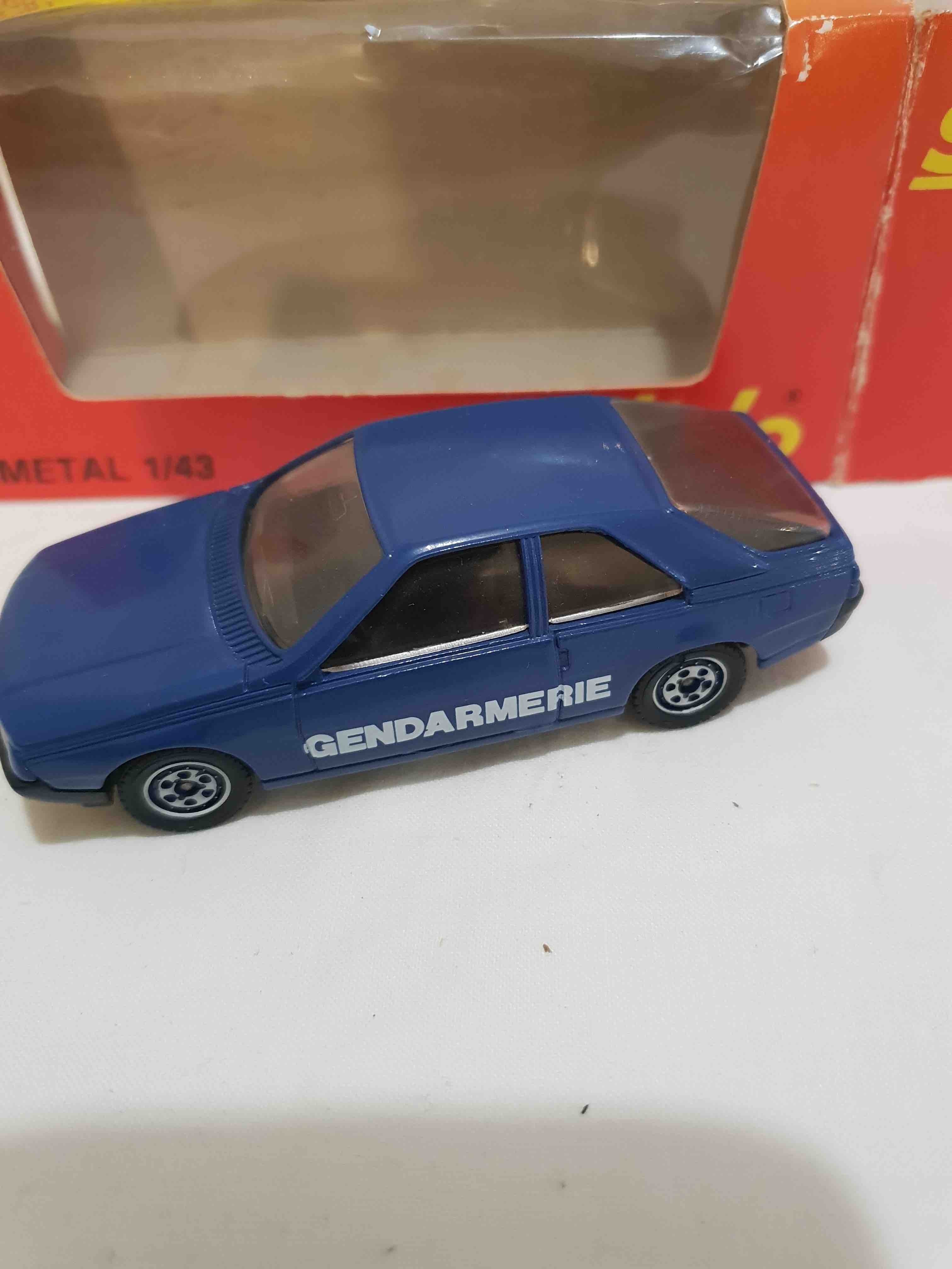 RENAULT FUEGO 1308 GENDARMERIE SOLIDO