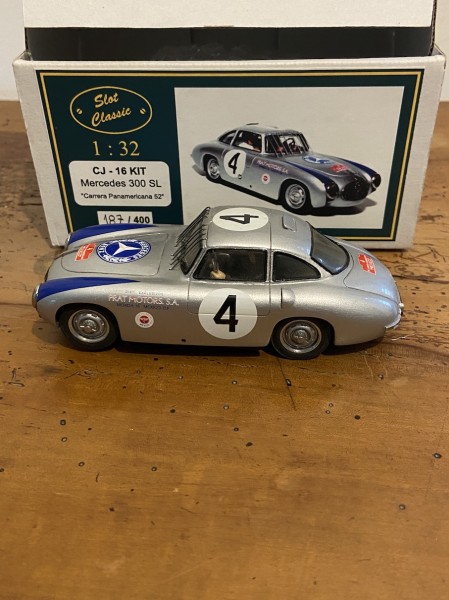 MERCEDES 300 SL CARRERA PANAMERICANA 52 SLOT CLASSIC CJ 16 KIT