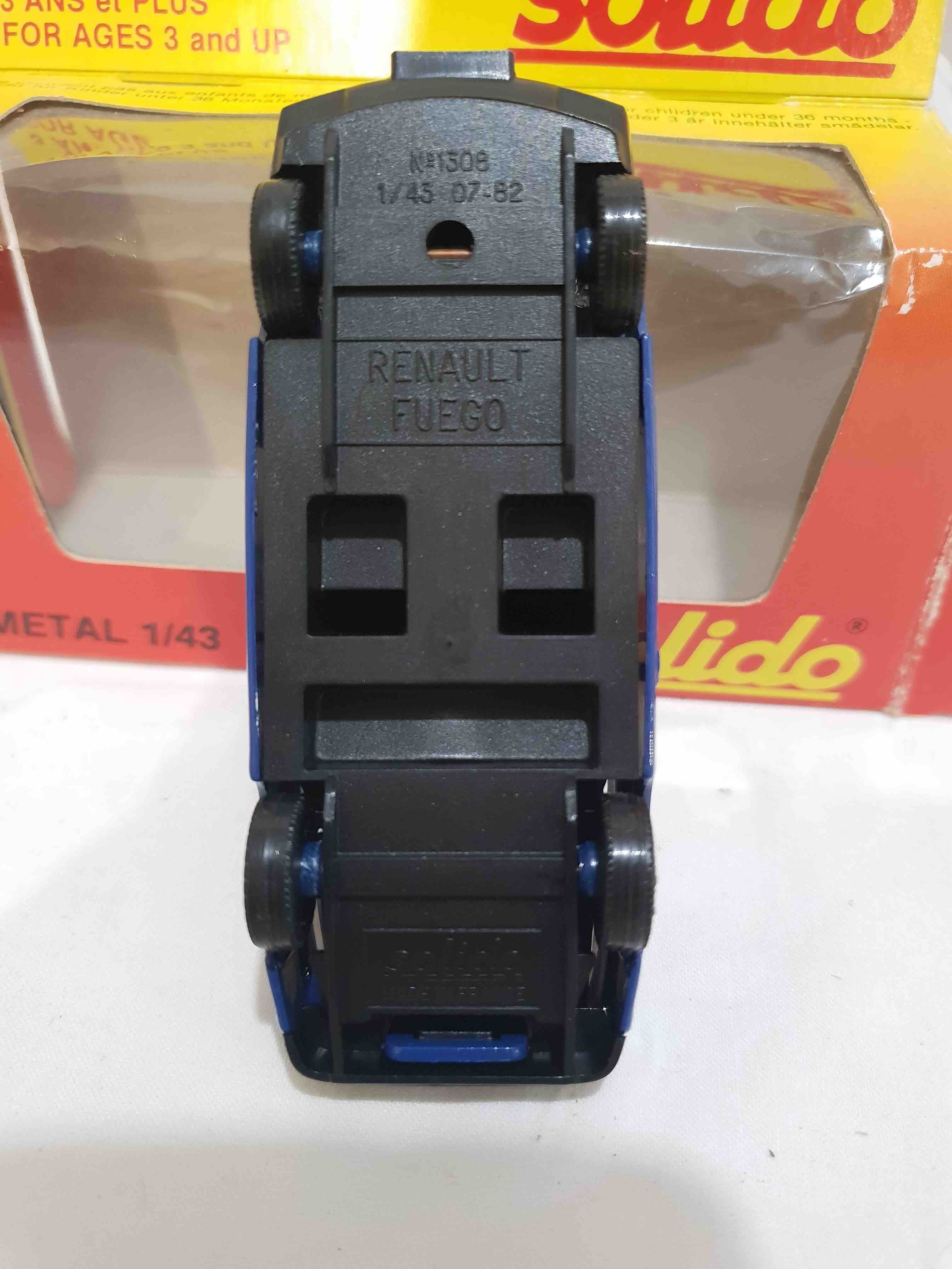 RENAULT FUEGO 1308 GENDARMERIE SOLIDO