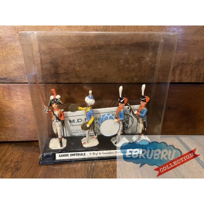  MDM EMPIRE 40MM GARDE IMPERIALE 3° REGT DE GRENADIERS HOLLANDAIS MUSIQUE