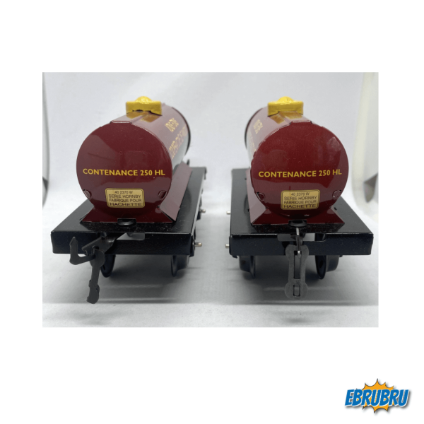 Wagons citernes Vins fins coopérative de Panzoult HORNBY Hachette