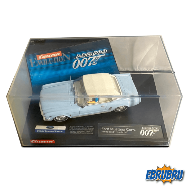 Ford Mustang Convertible James Bond 007 Thunderball CARRERA Evolution 25738