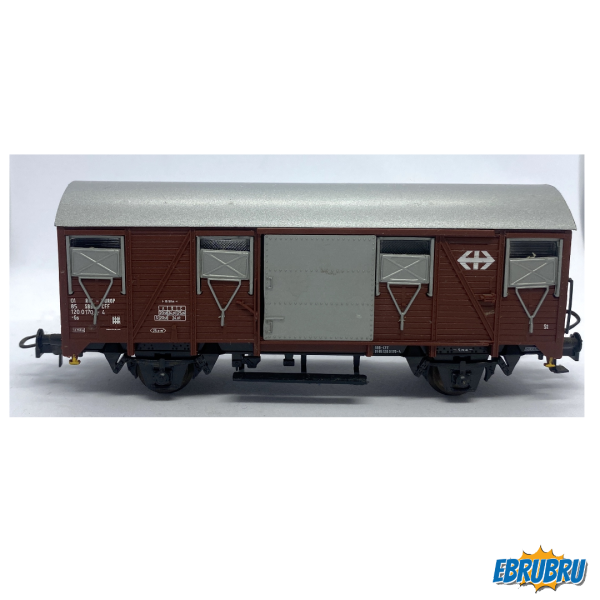 Wagon marchandise couvert ROCO 4376 S 